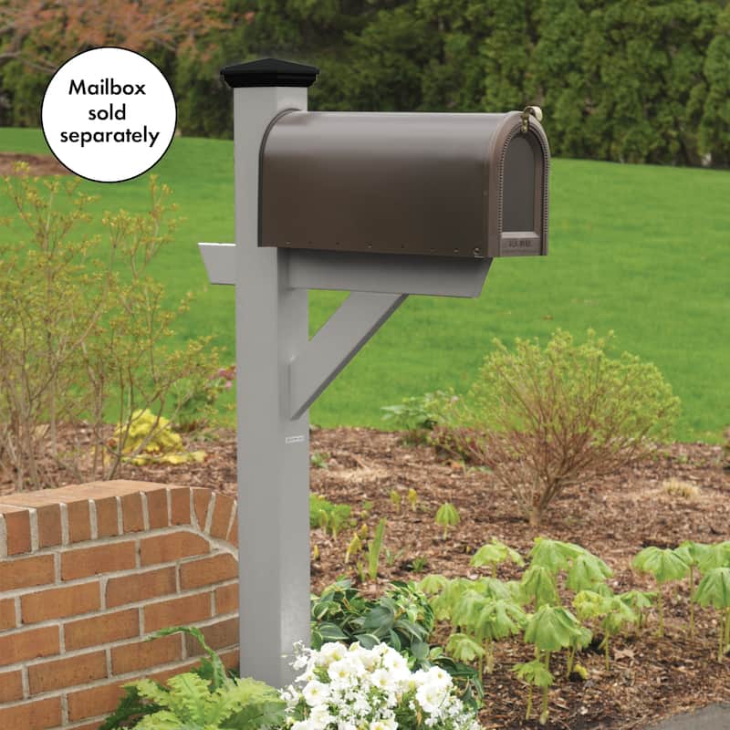 HIGHWOOD Eco-friendly Hazleton Mailbox Post