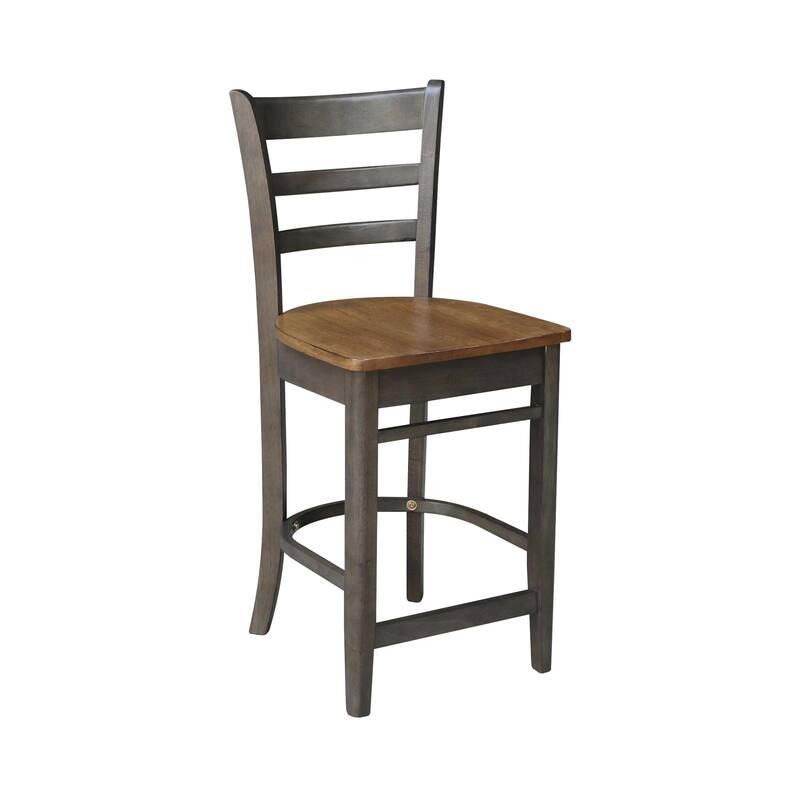 International Concepts Solid Wood Emily Dining Stool