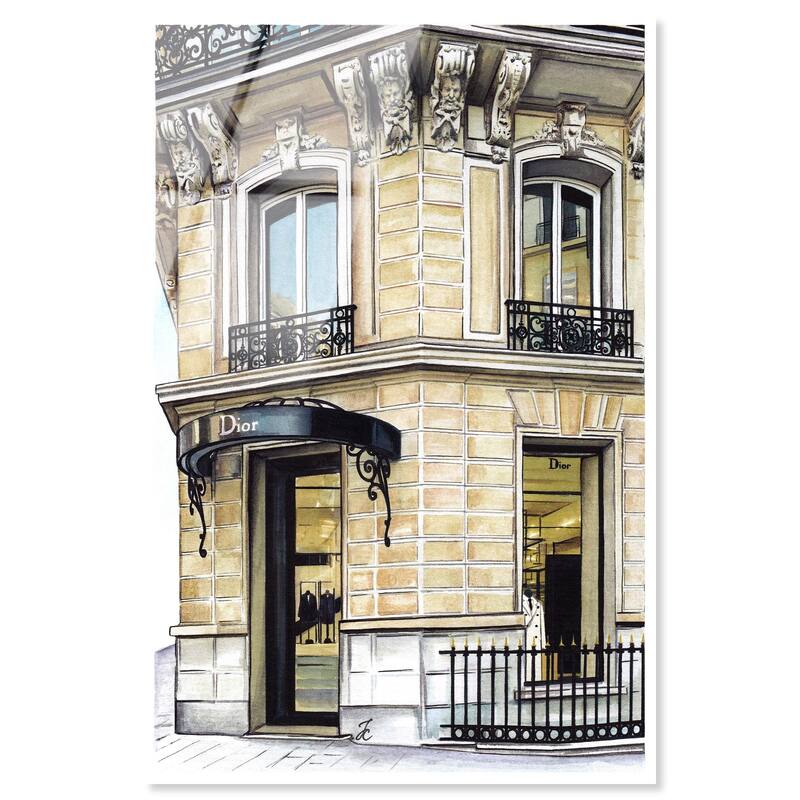 Doll Memories - Glamorous Drama Acrylic by Art Remedy, Ready to Hang - 30" x 45"