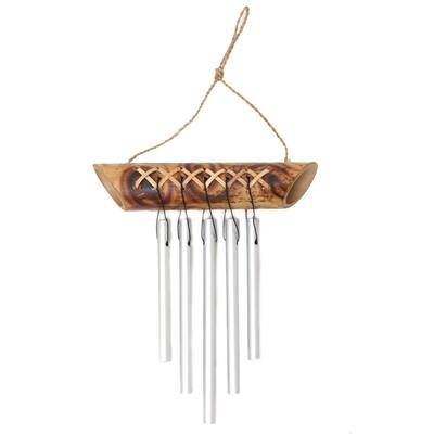 Novica Handmade Bamboo Mini Wind Chimes