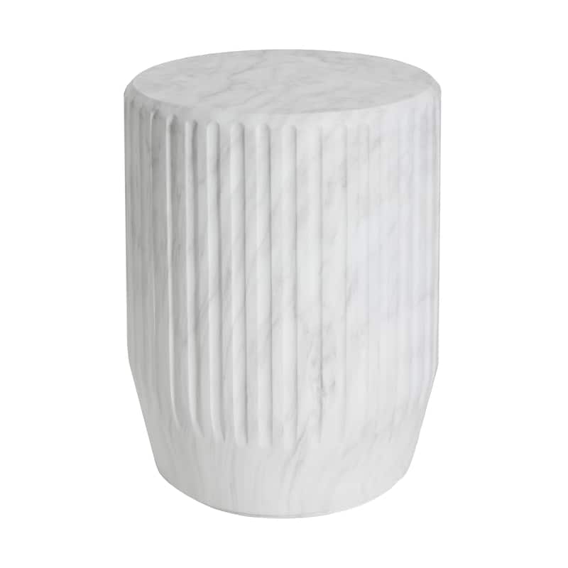 Christopher Knight Home- Sarah Outdoor MGO Carved Side Table