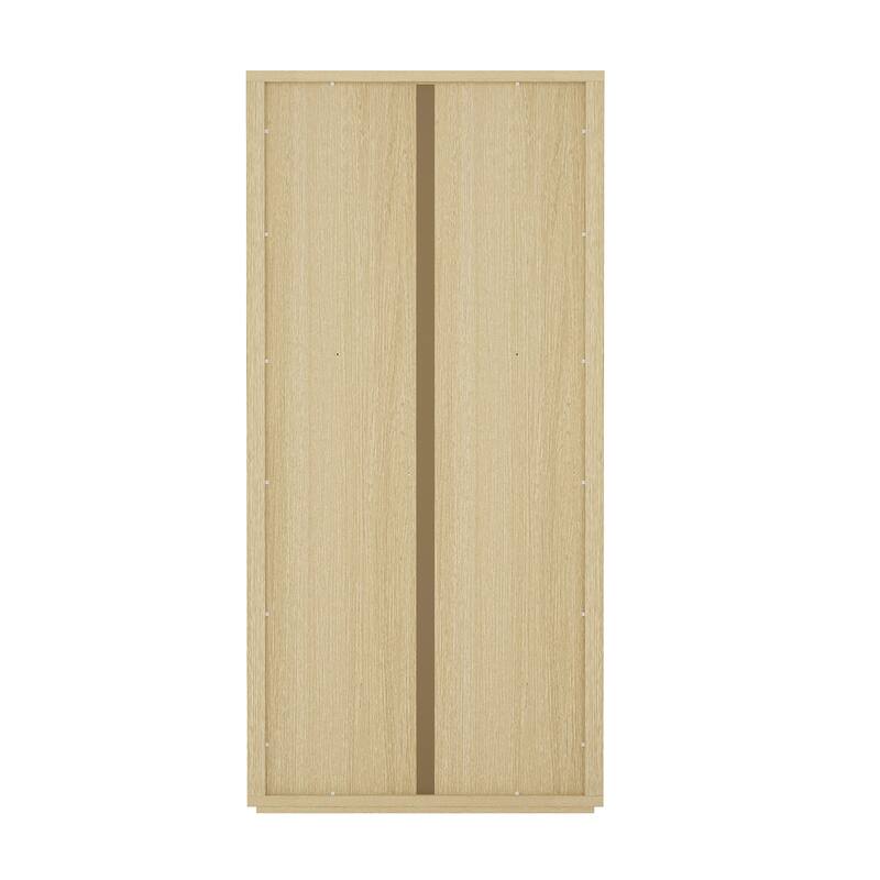 Manhattan Comfort Rivington Modern 38 In Bookcase Cabinet