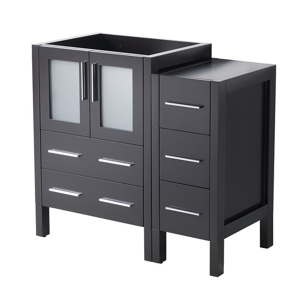 Fresca FCB62-2412 Torino 36" Single Free Standing Engineered Wood Vanity Cabinet Only