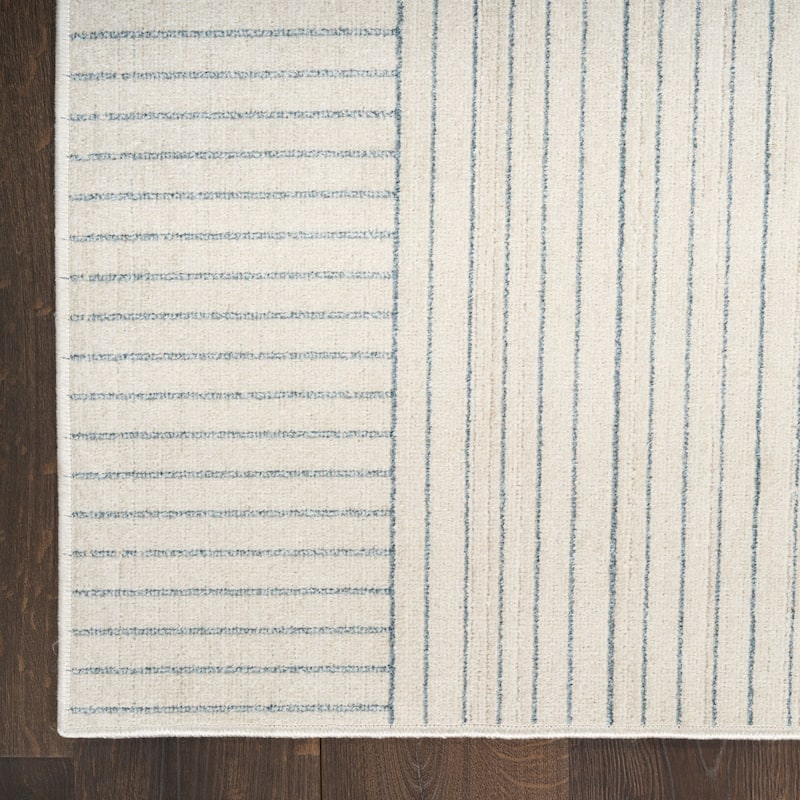 Nourison Washable Decor Indoor only Machine Washable Scandinavian Area Rug