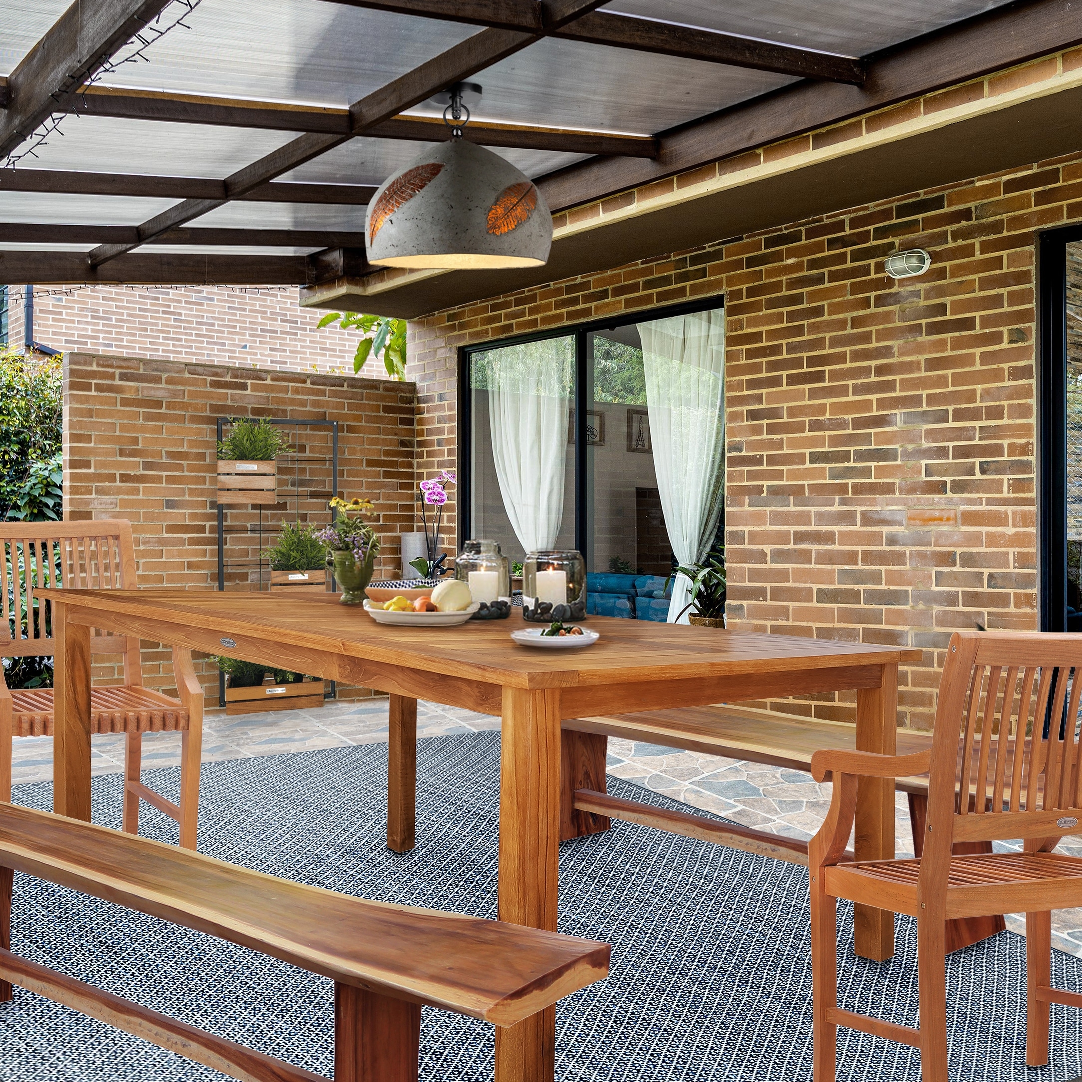 Teak Outdoor Dining Tables Bed Bath Beyond