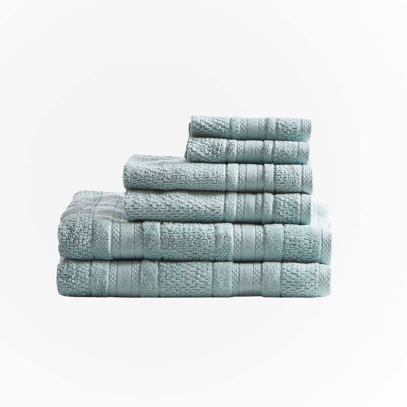 Super Soft Cotton Bath Towel 6 Piece Set
