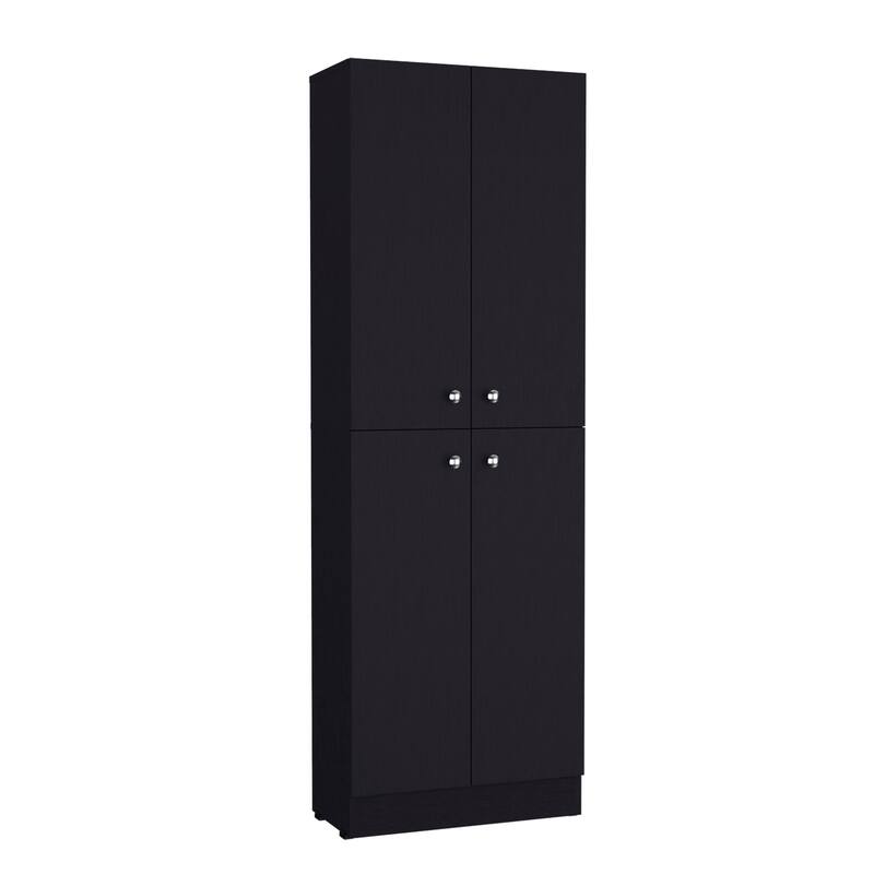 Kitchen Storage Cabinet 71" Height,with 4 Doors,5 Adjustable Shelves,Freestanding Cupboard for Dining Room
