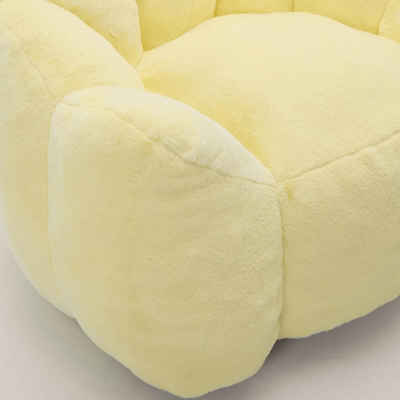 Adult Bean Bag Sofa with Pull Ring can be Easily Moved Suitable for Various Environments Such as Living Room, Bedroom, etc.