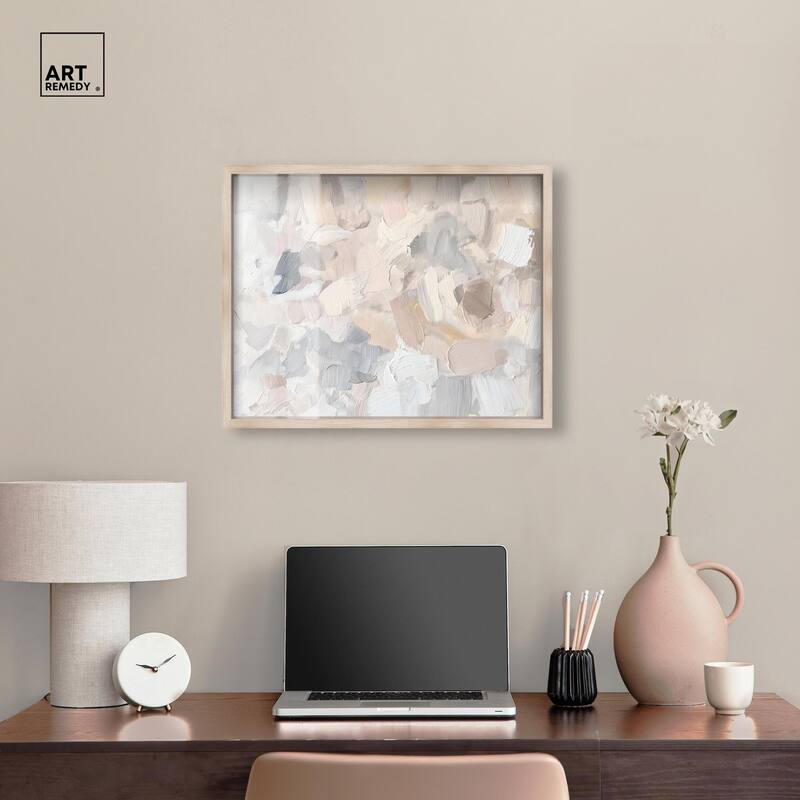 Soft Colors Fade I Shadowbox by Art Remedy