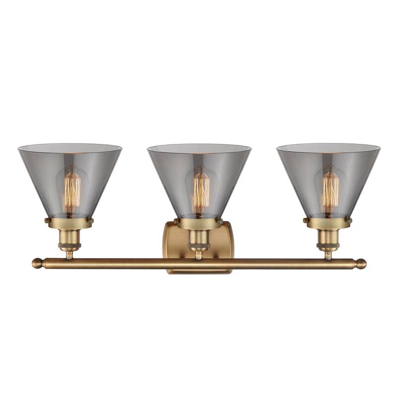 Innovations Lighting Ballston Urban Cone - 3 Light 28" Bath Vanity Light