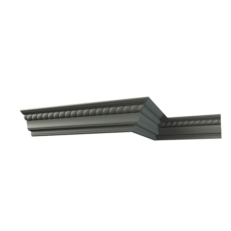 3 3/8"H x 2 3/4"P x 4 1/8"F x 96"L Freya Crown Moulding - 1-Pack