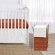 Boho Arrow Laundry Hamper - Ivory Burnt Orange Off White Modern Farmhouse Southwest Shabby Chic Neutral for Bohemian Diamond