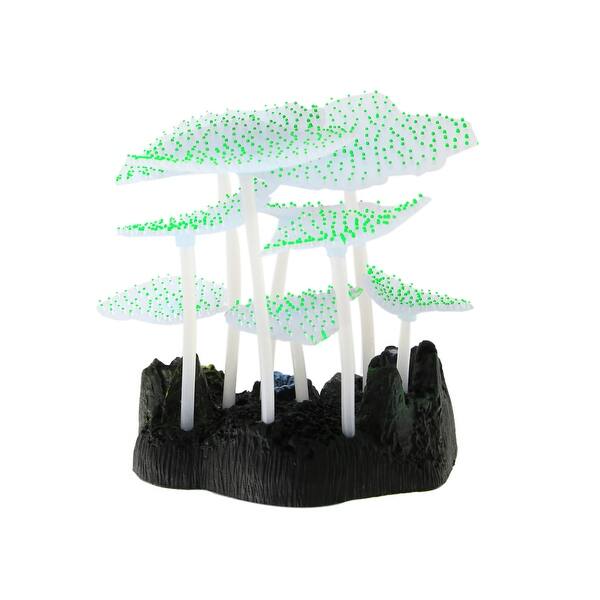 Shop Green Sea Anemone Glowing Effect Artificial Coral Plant For