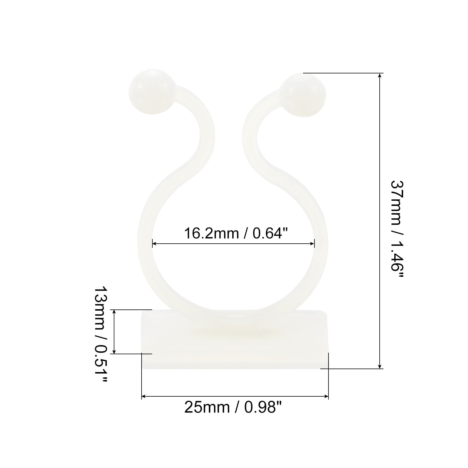 Plant Climbing Wall Fixture Clips, Plant Fixer Self-Adhesive Hooks Wire Fixing Supporting for Indoor Outdoor