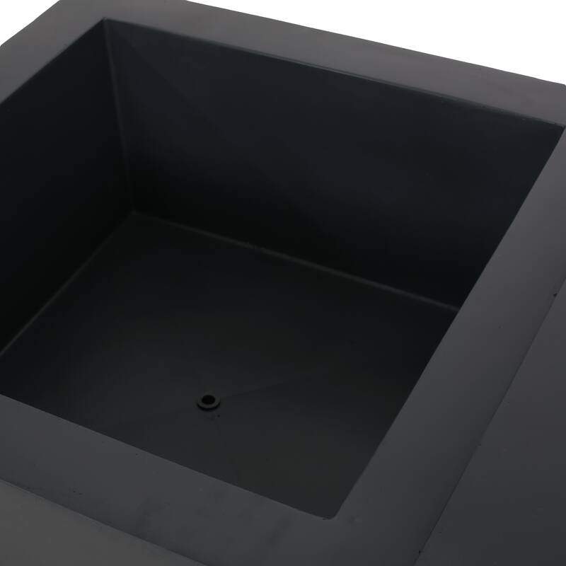 Goliath Lightweight Concrete Outdoor 50,000 BTU Rectangular Fire Pit Table (No Tank Holder) by Christopher Knight Home