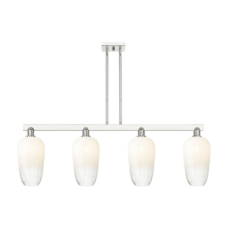 Innovations Lighting Urban Downtown - Brookhaven Flute - 4 Light 48" Stem Hung Island Light