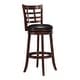 preview thumbnail 41 of 46, Verona Swivel 29-inch High Back Barstool by iNSPIRE Q Classic Cherry-Window Back