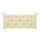 preview thumbnail 7 of 8, vidaXL Patio Bench with Cushion 47.2" Solid Acacia Wood