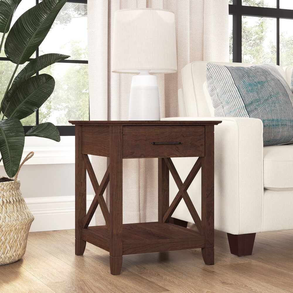 Red end tables shop for living room