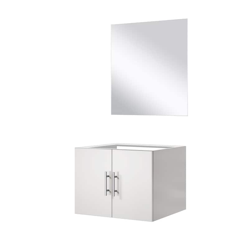 Geneva Bath Vanity No Top and Mirror
