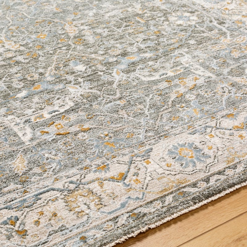 Livabliss Transitional Dresden Medallion Area Rug