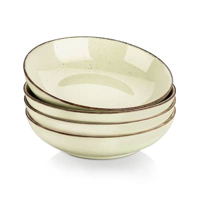vancasso Navia 4-Piece Pasta Bowl Set, 40 Oz