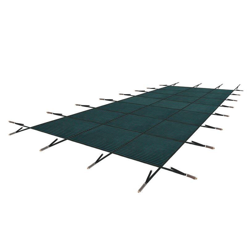 Fits 20x40ft Rectangular Underground and Inground Swimming Pools Safety Cover