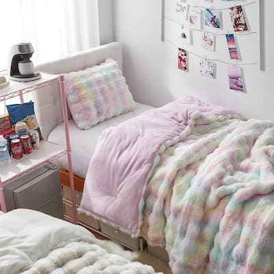 Sherbert Scoops - Coma Inducer® Oversized Comforter Set - Rainbow Sprinkles