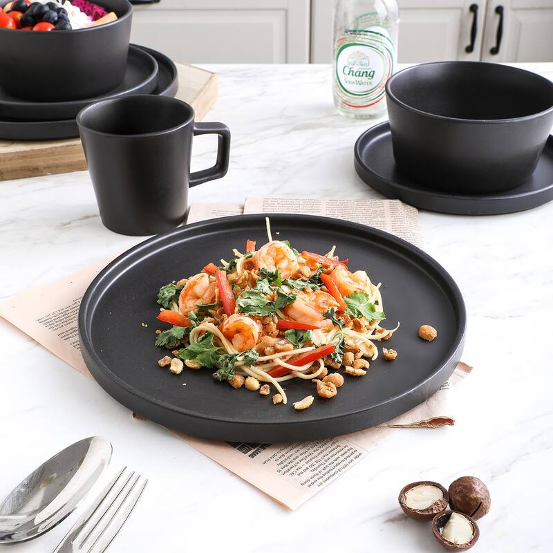 Stone Lain Coupe Stoneware Dinnerware Set