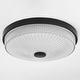 preview thumbnail 3 of 9, Vaxcel Lighting C0324 Preston 13" Wide LED Flush Mount Drum Ceiling