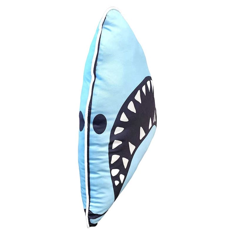 Imitative Shark Adventure 8-piece Full Bed In A Bag with Decorative Pillow