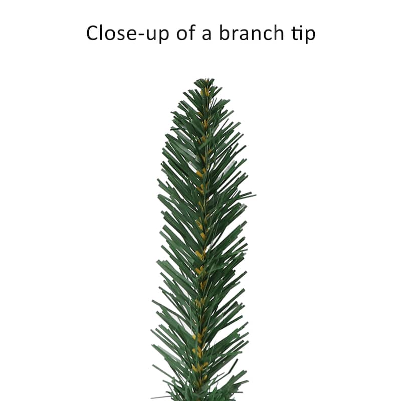 Puleo International 4 ft. Pre-Lit Santa Tree