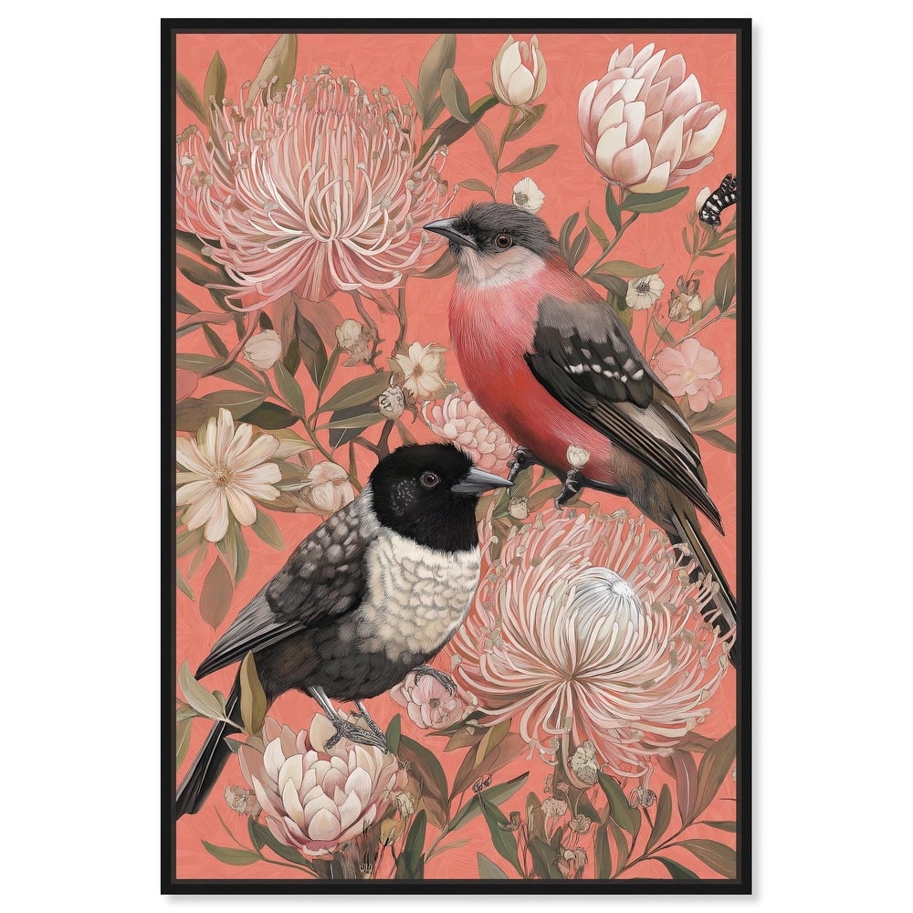 Protea Paradise Canvas by Art Remedy