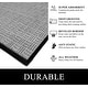 preview thumbnail 104 of 107, A1 Home Collections Polypropylene Rubber Door Mat All Weather Inside Outside Door Mat