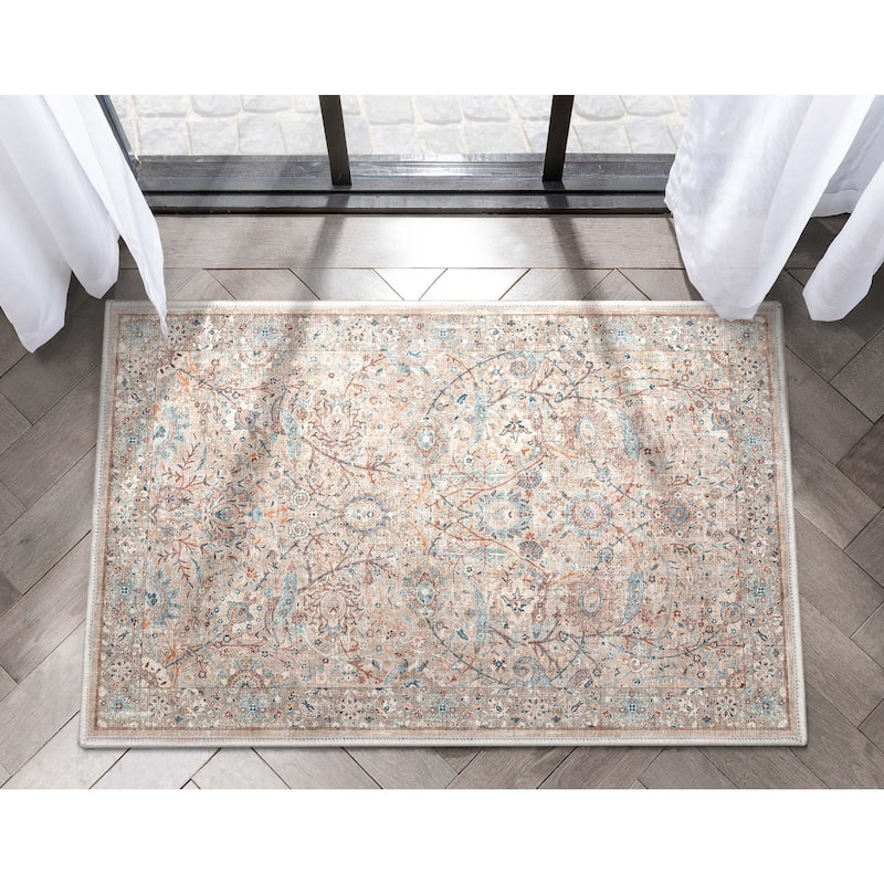 Well Woven Asha Vintage Emilia Flat-Weave Area Rug