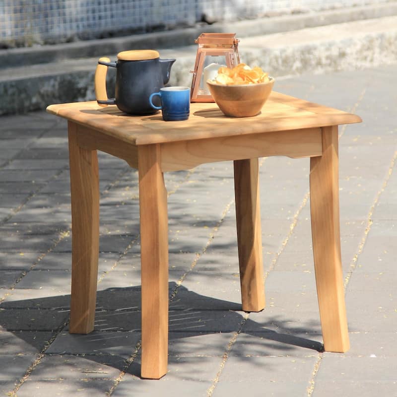Cambridge Casual Chara Teak Outdoor Side Table