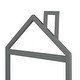 preview thumbnail 8 of 9, Transform Your Space with a House-Shaped Headboard Bed - Classic Pine Wood Build, Gray