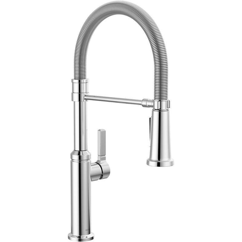 Delta 18829-DST Rhett 1.8 GPM Single Hole Pre-Rinse Pull Down Kitchen - Chrome