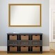 preview thumbnail 31 of 191, Wall Mirror Choose Your Custom Size - Extra Large, Townhouse Gold Wood