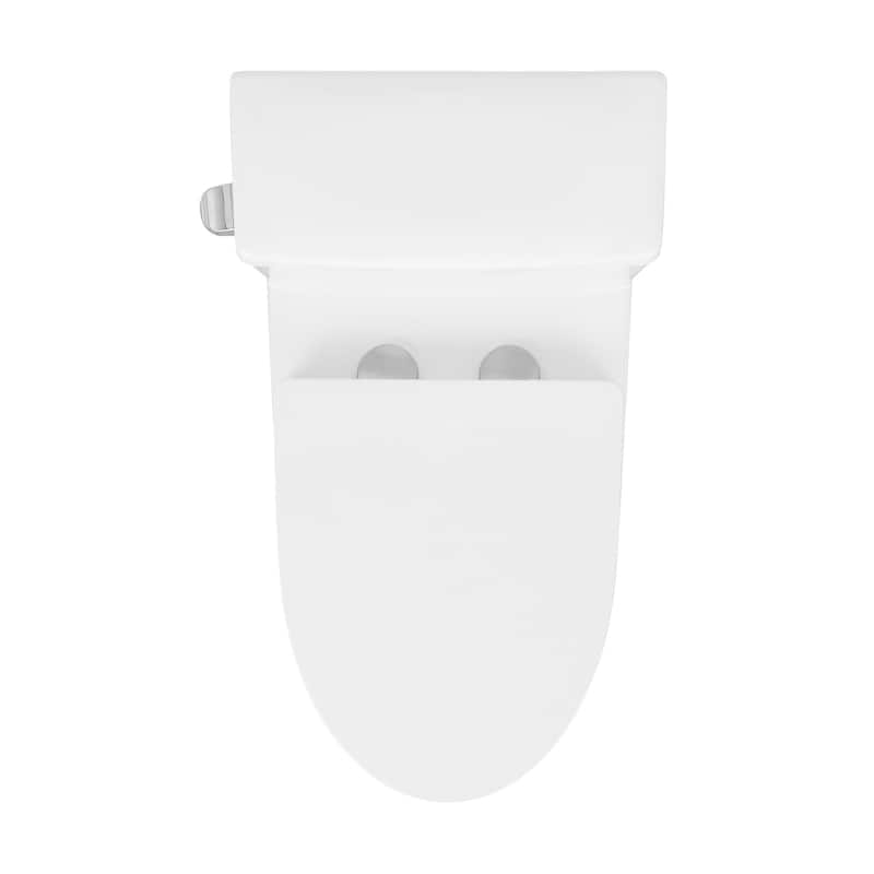 Bidetelli One-Piece Elongated Toilet Side Flush 1.28 Gpf - 28.55" x 15.7" 26.3"