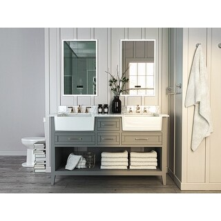 Ancerre Designs Hayley 60 in. Bathroom Vanity Set