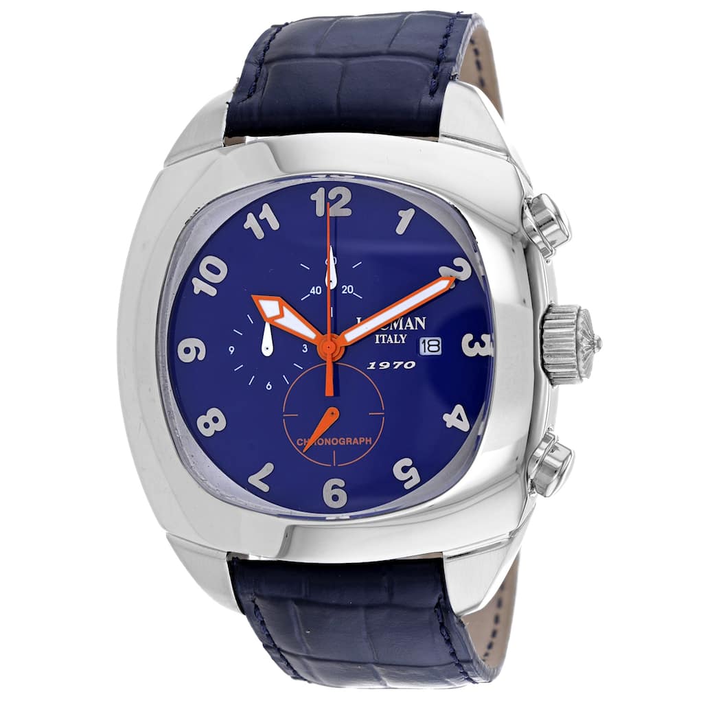 Locman Men's Classic BLue Dial Watch - 197100BL - 6 (36)