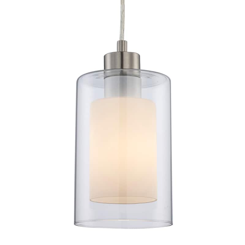 Trans Globe Lighting PND-2178 Modesto 5" Wide Mini Pendant - Brushed Nickel