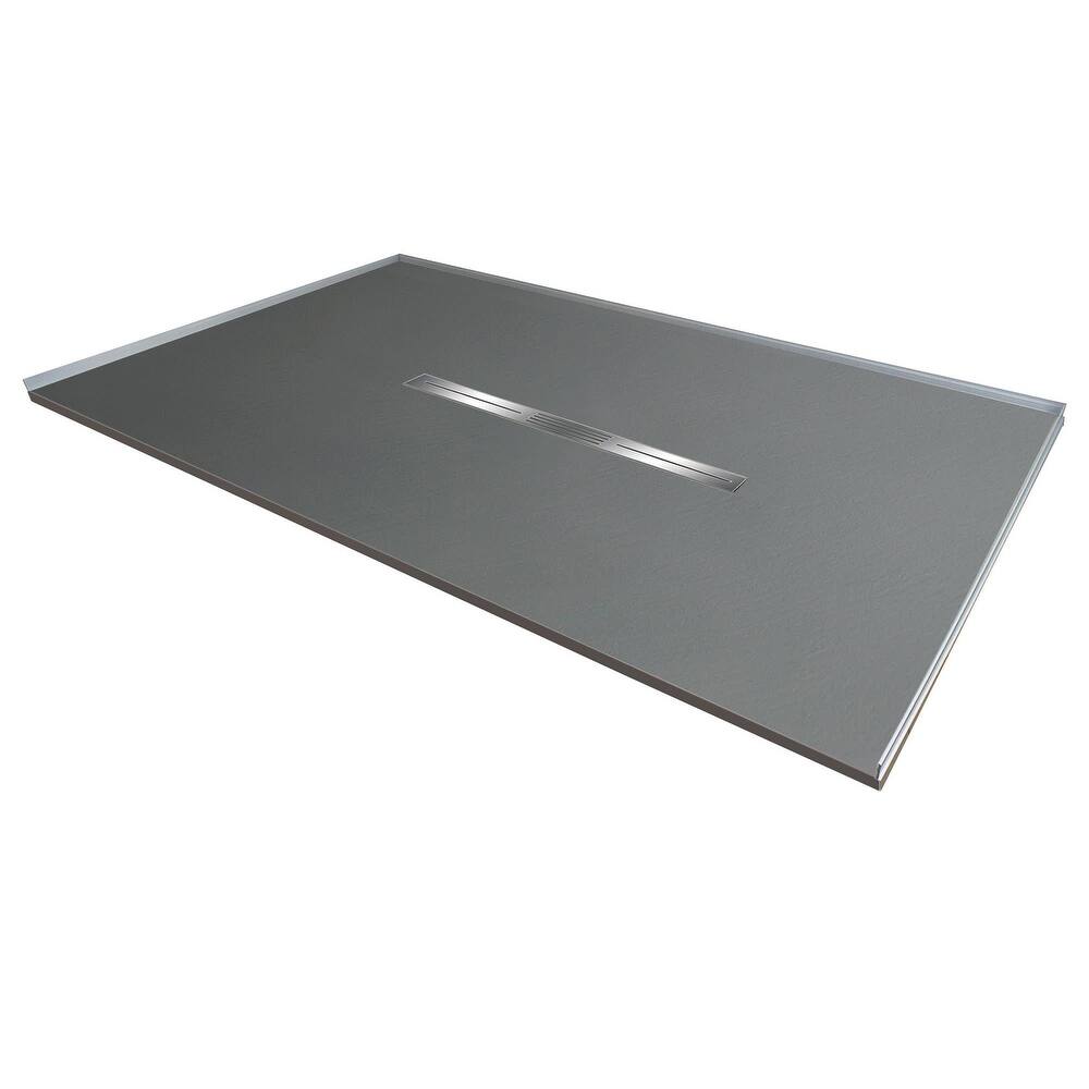 Transolid FZS7248C 70-7/8" x 47-1/2" Rectangular Shower Base with