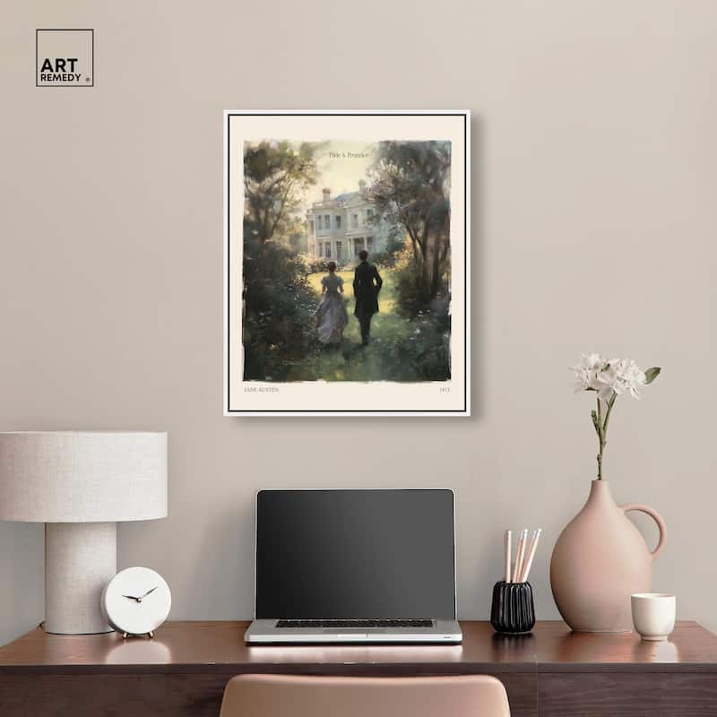 Pride and Prejudice Scene Canvas by Art Remedy