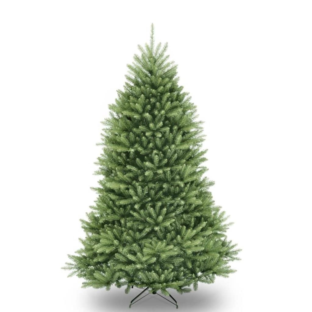 Artificial Christmas Tree, Premium Unlit Hinged Design for Holiday Home Decor