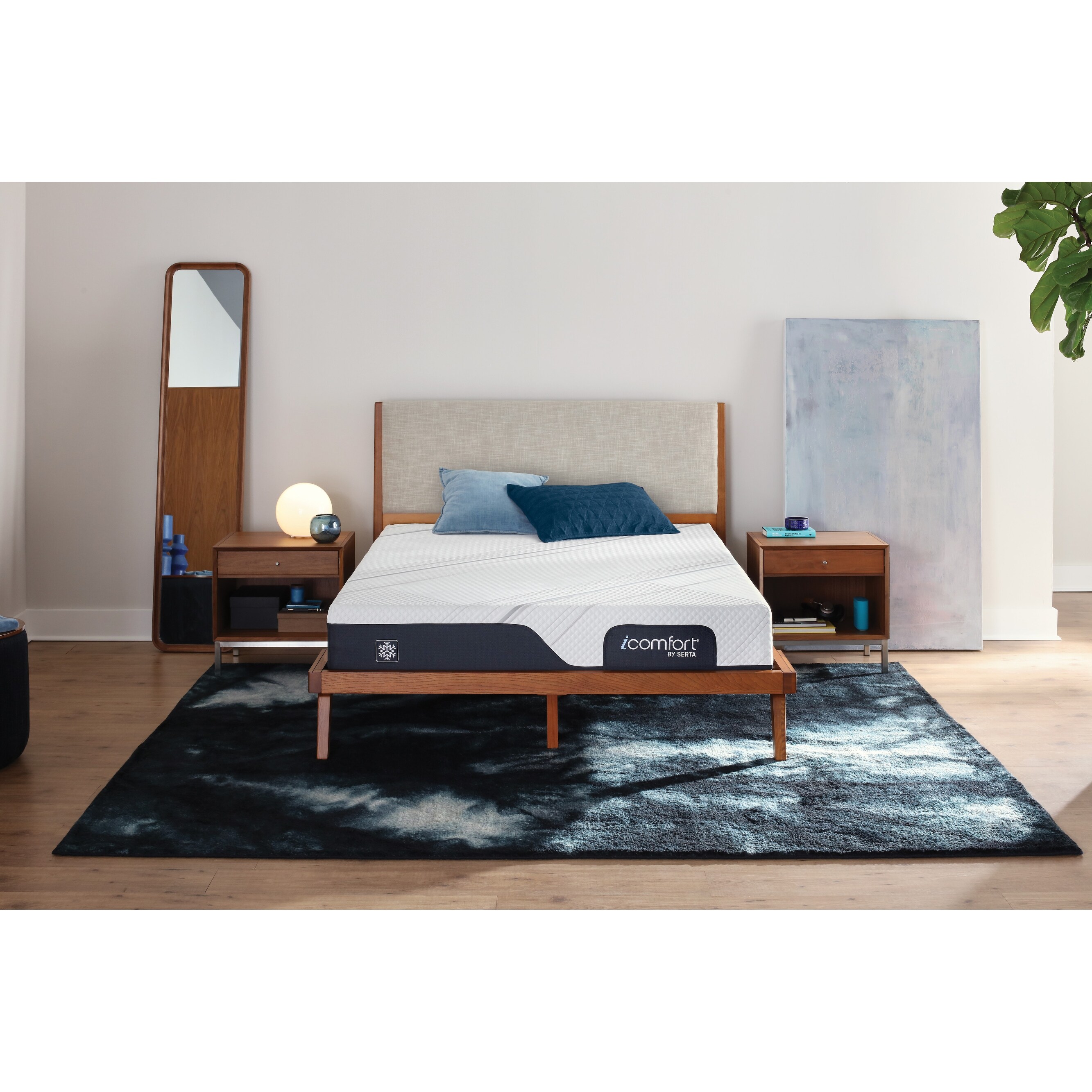 Shop Serta Icomfort Cf1000 10 Inch Medium Foam Mattress Set