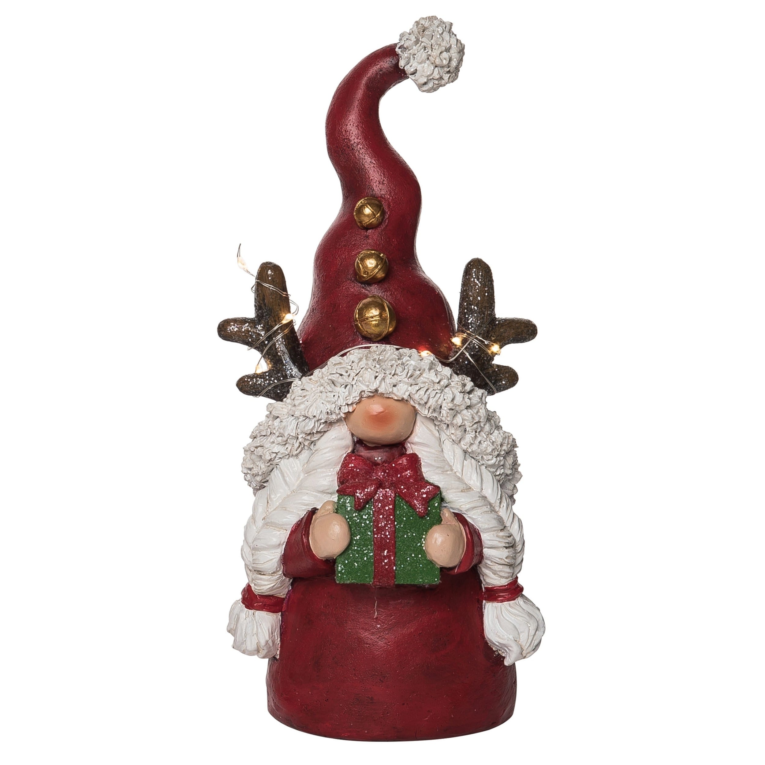 Multicolored Christmas Light Up Gnome