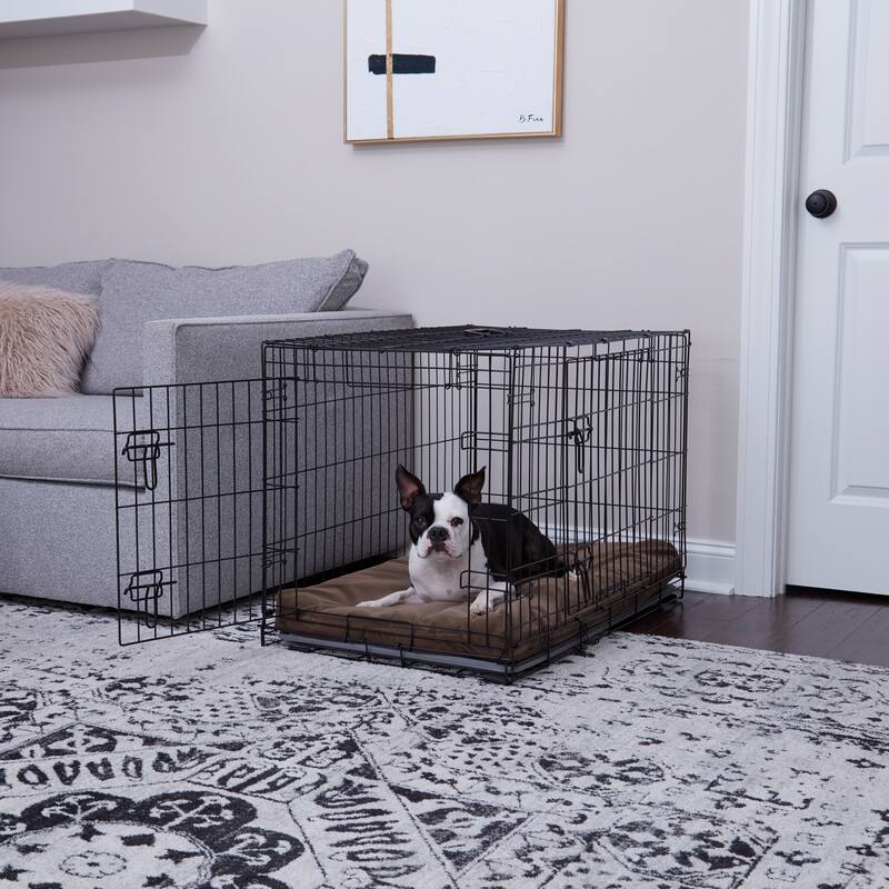 Cooper Deluxe Reversible Crate Pad - Medium (36"x23") - Latte