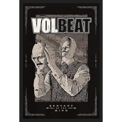 VolBeat Servant of the Mind Framed Poster - 24 x 36 Inch